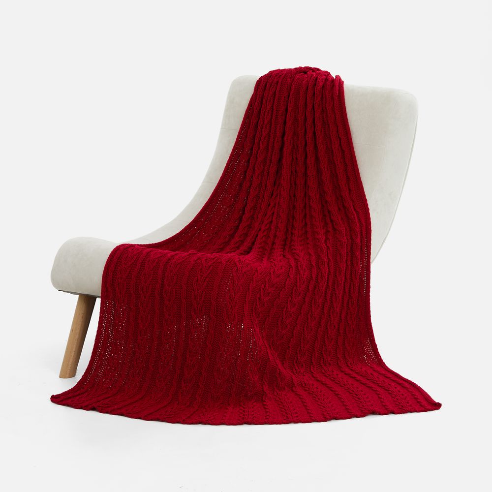 Плед Eloisa, темно-синий (кобальт)