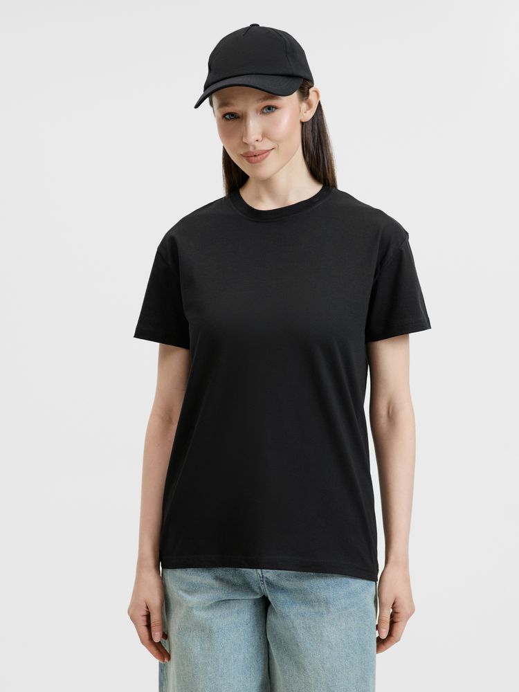 Футболка унисекс T-Bolka 160, черная