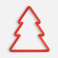 Подвеска «Елочка», 3D-печать, белая