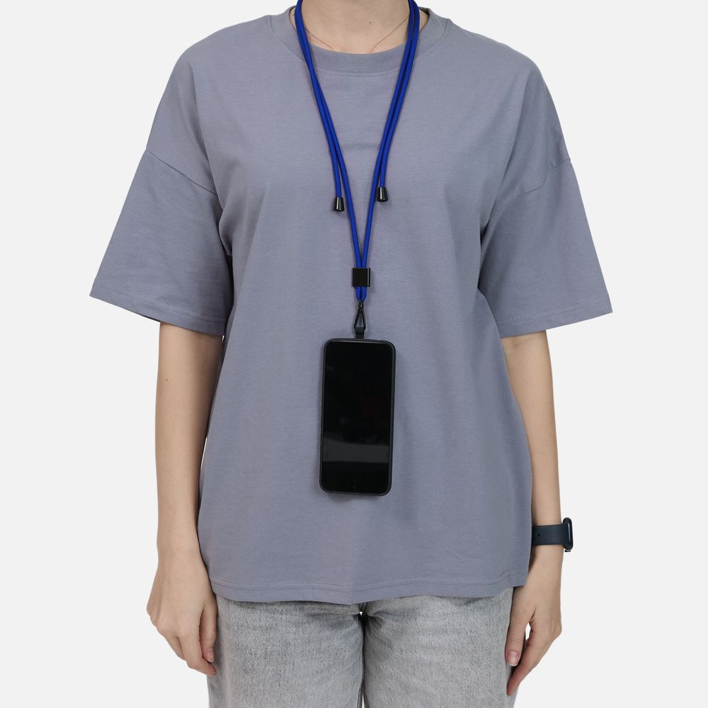 Шнурок для телефона TrendHand, синий