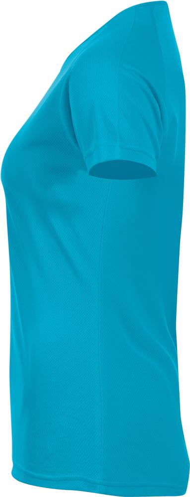 Футболка женская Sporty Women 140, бирюзовая Футболка женская Sporty Women 140, бирюзовая