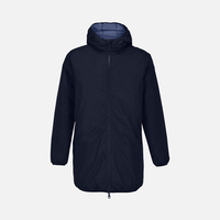 Куртка-парка унисекс Reverse, черная