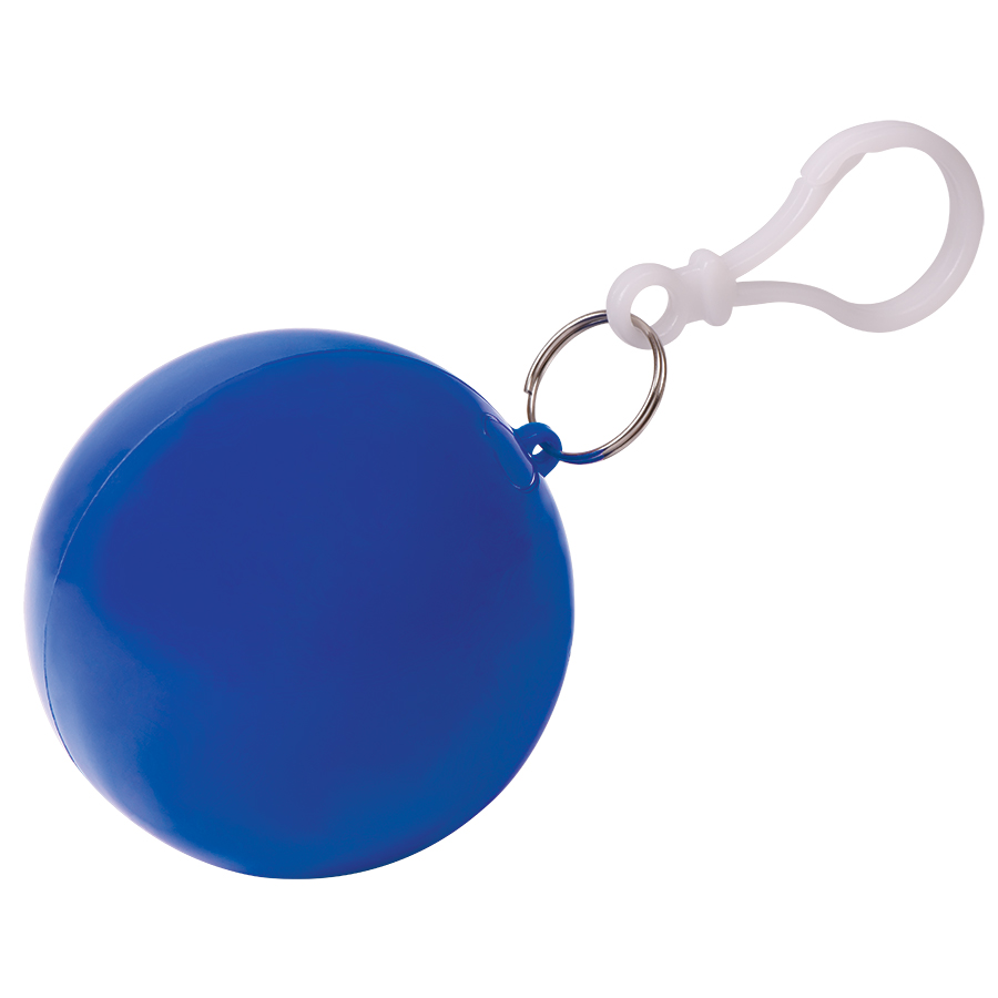 Дождевик "Promo"; синий; универсальный размер, D=6,3 см; полиэтилен, пластик