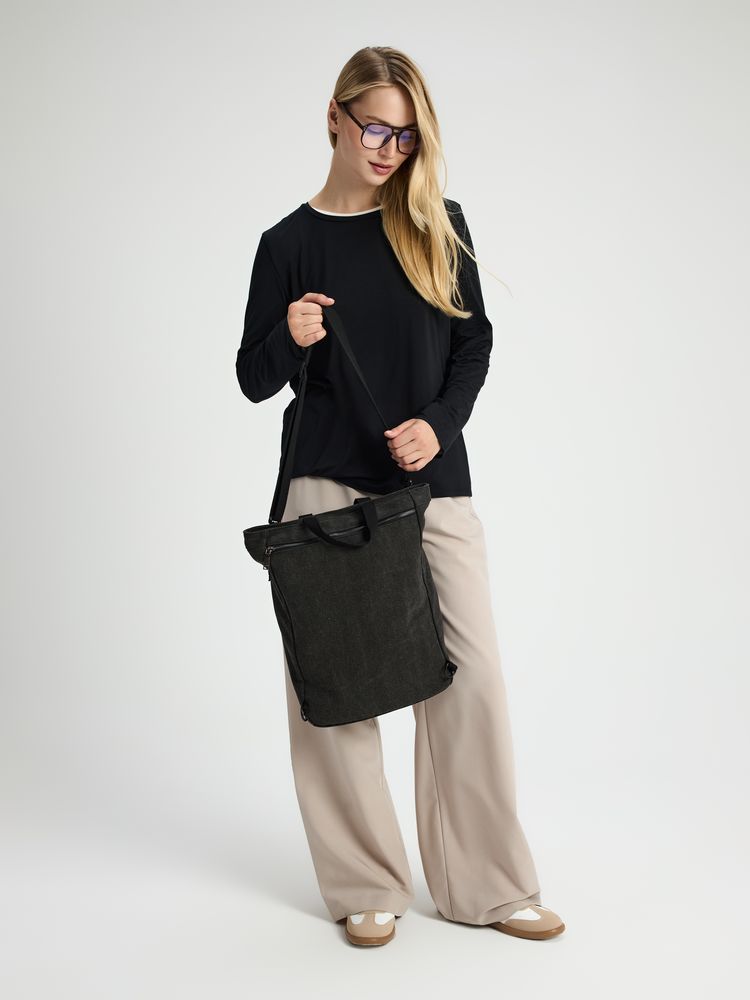 Рюкзак-шопер Casual, черный Рюкзак-шопер Casual, черный