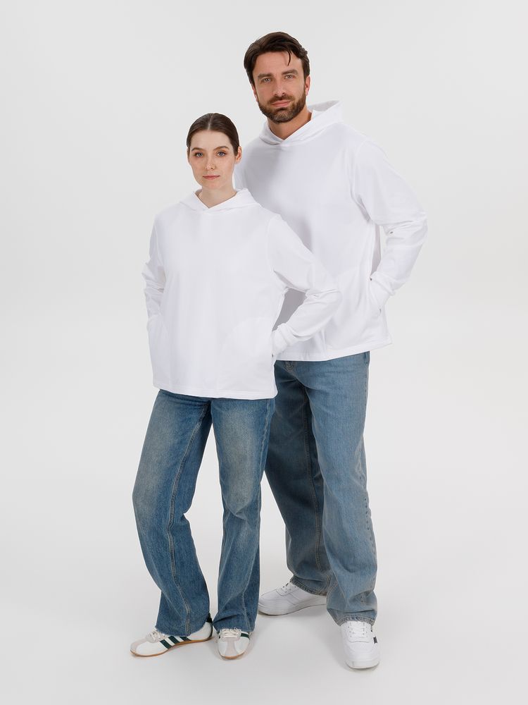 Худи унисекс Morfiss, белое