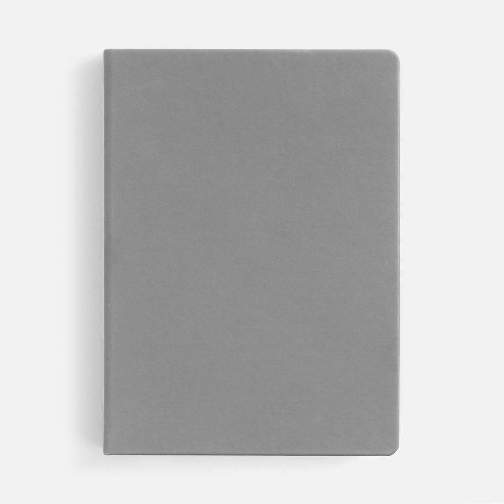 Ежедневник Shall, недатированный, серый
