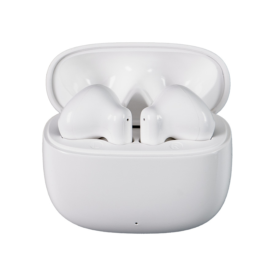 Наушники ECHO беспроводные без амбушюр, пластиковый корпус, черные