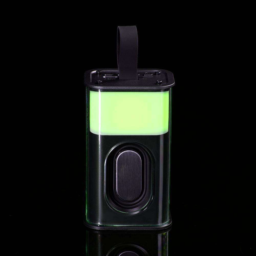 Bluetooth-колонка с подсветкой Groove, серая Bluetooth-колонка с подсветкой Groove, серая