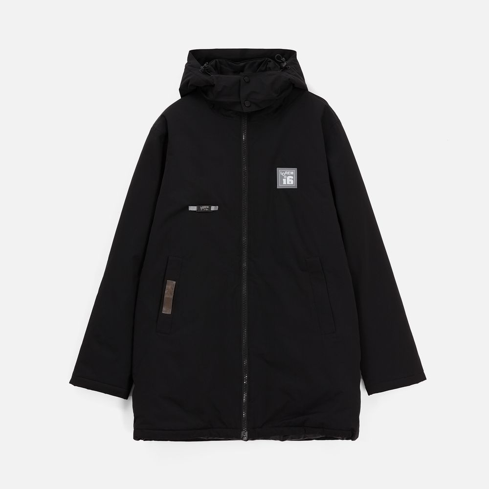 Шильдик металлический Kova, черный