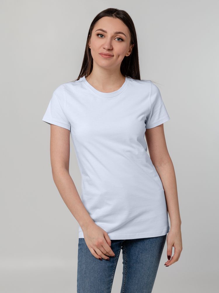 Футболка женская T-bolka Stretch Lady, белая (холодный оттенок) Футболка женская T-bolka Stretch Lady, белая (холодный оттенок)