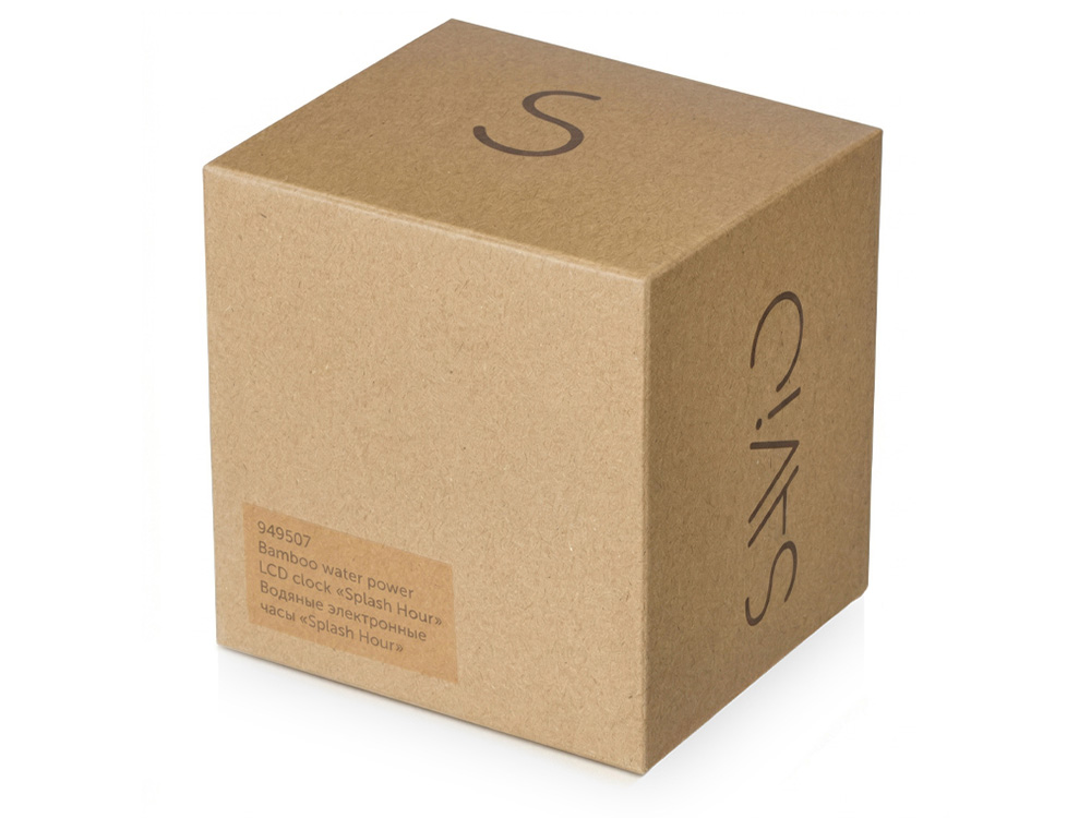 Водяные часы из бамбука Splash Hour