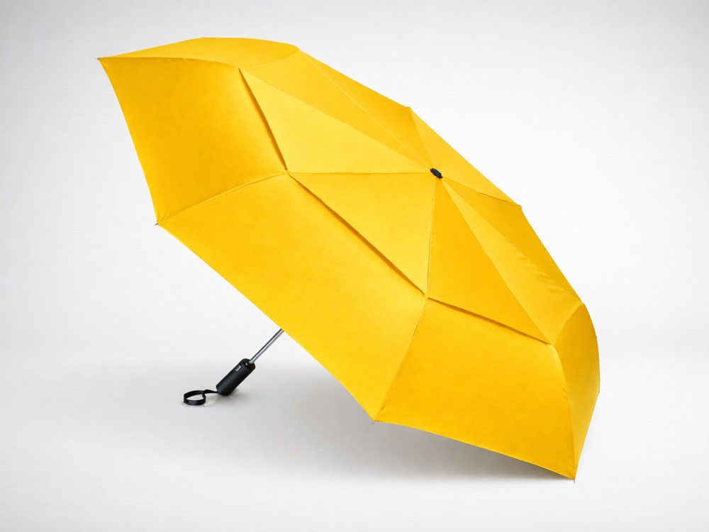 Зонт складной Кэнопи с большим двойным куполом (d126 см)