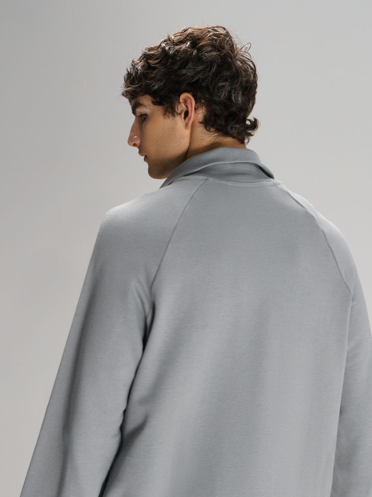 Толстовка унисекс Neofit, светло-серая Толстовка унисекс Neofit, светло-серая