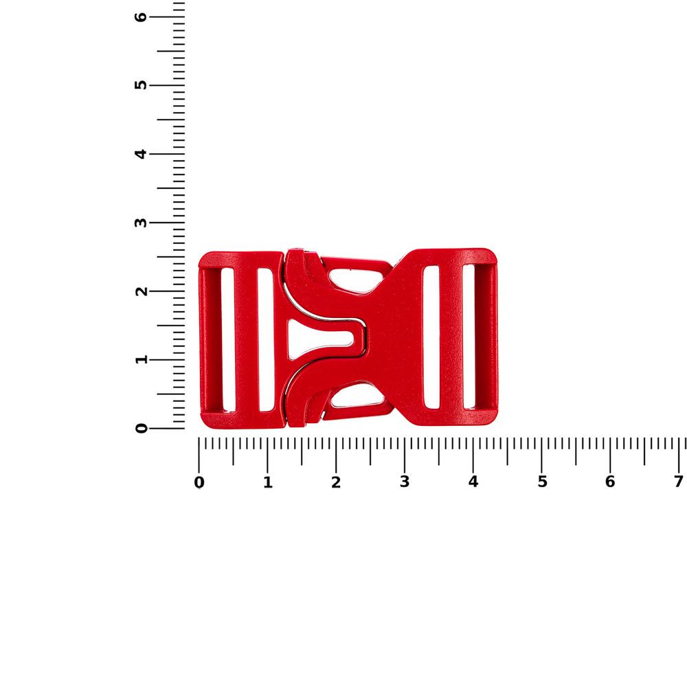 Застежка-пряжка Fibbia, красная