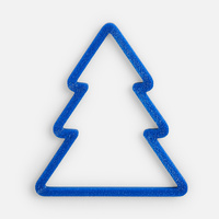 Подвеска «Елочка», 3D-печать, белая