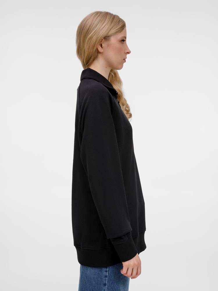 Толстовка унисекс S3, черная Толстовка унисекс S3, черная