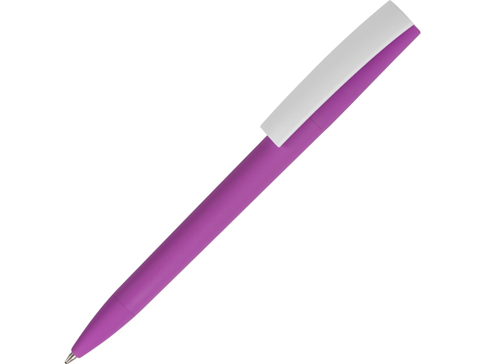 Ручка пластиковая soft-touch шариковая Zorro