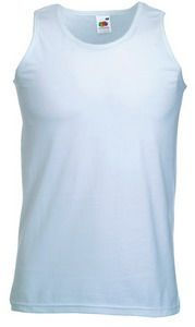 Майка мужская "Athletic Vest", белый_L, 100% х/б, 160 г/м2