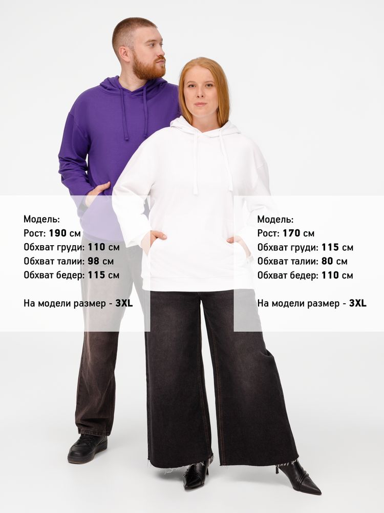 Толстовка на молнии с капюшоном Siverga 2.0, белая Толстовка на молнии с капюшоном Siverga 2.0, белая