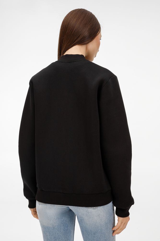 Бомбер унисекс AtmosWear, черный Бомбер унисекс AtmosWear, черный