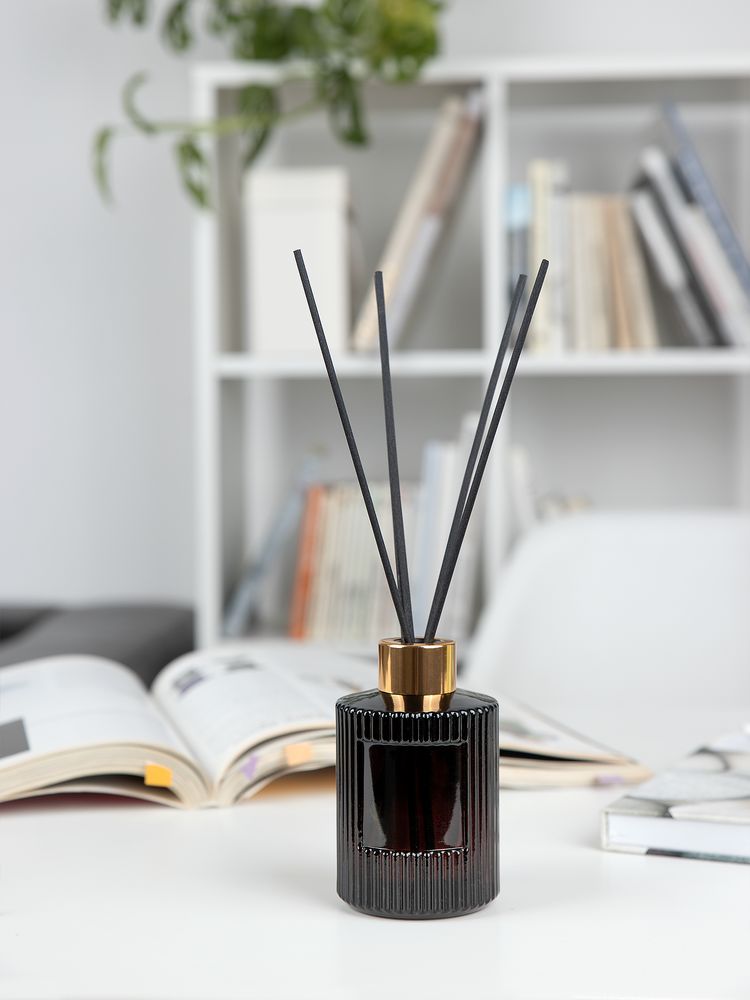 Диффузор ароматический Fragnola, грейпфрут и ветивер, бордовый