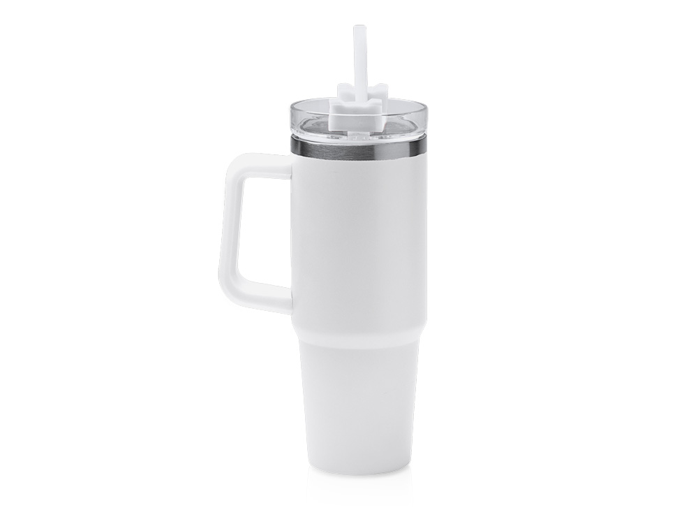 Термокружка Крэнстон с трубочкой и поворотной крышкой, 850 мл