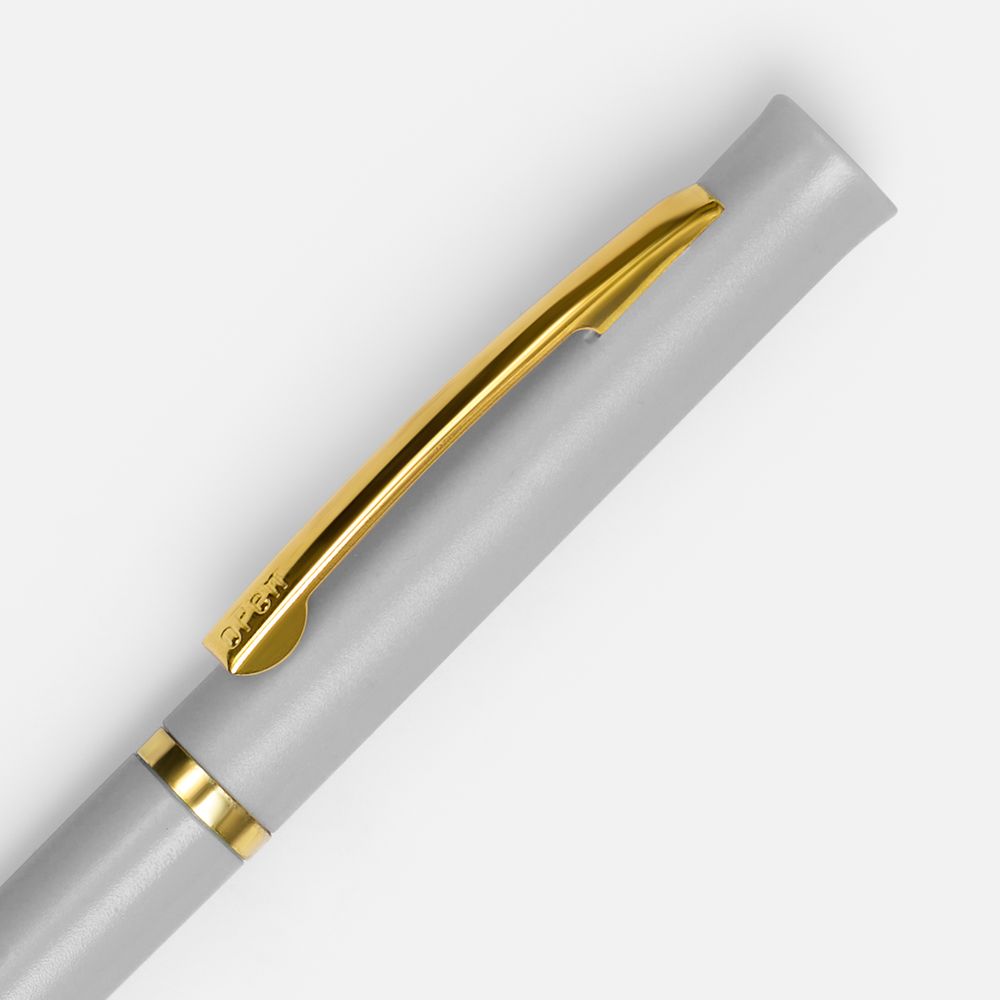 Ручка шариковая Euro Gold, серая Ручка шариковая Euro Gold, серая