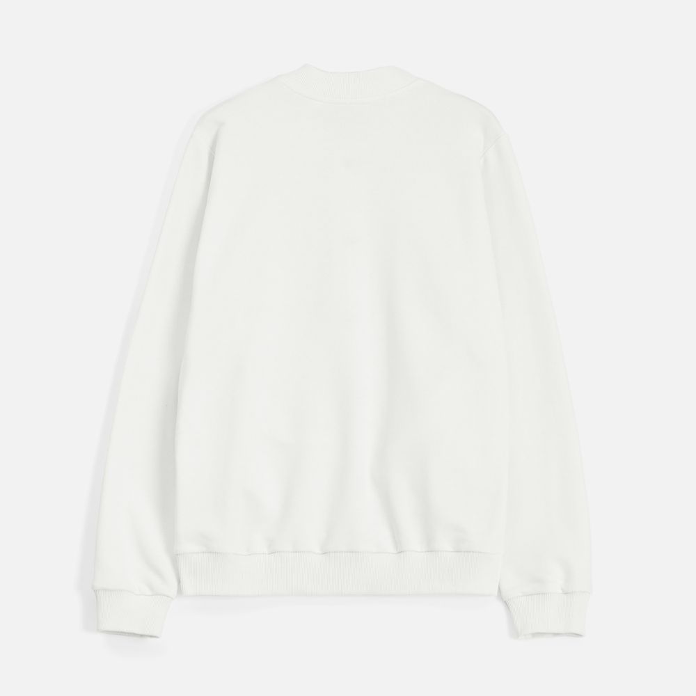 Бомбер унисекс Nuppu, молочно-белый Бомбер унисекс Nuppu, молочно-белый