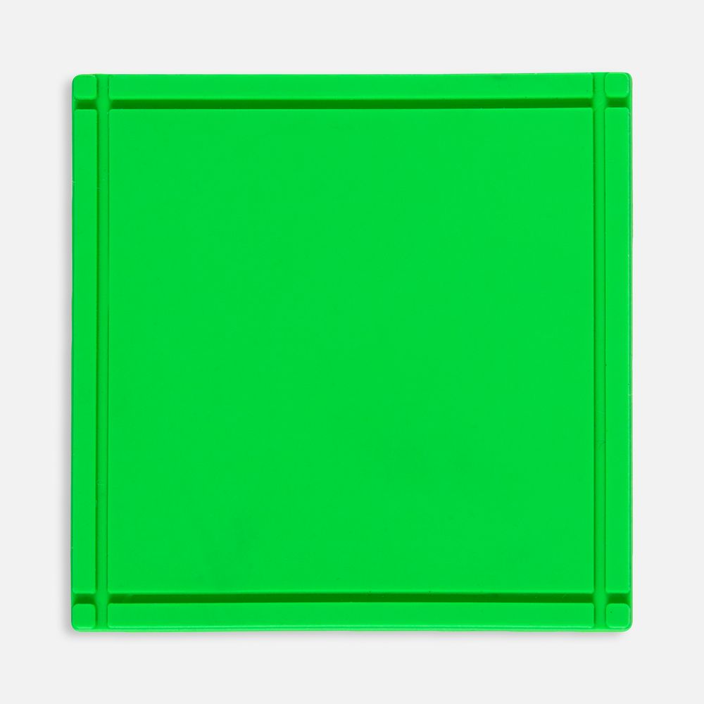 Лейбл из ПВХ Dzeta, L, зеленый