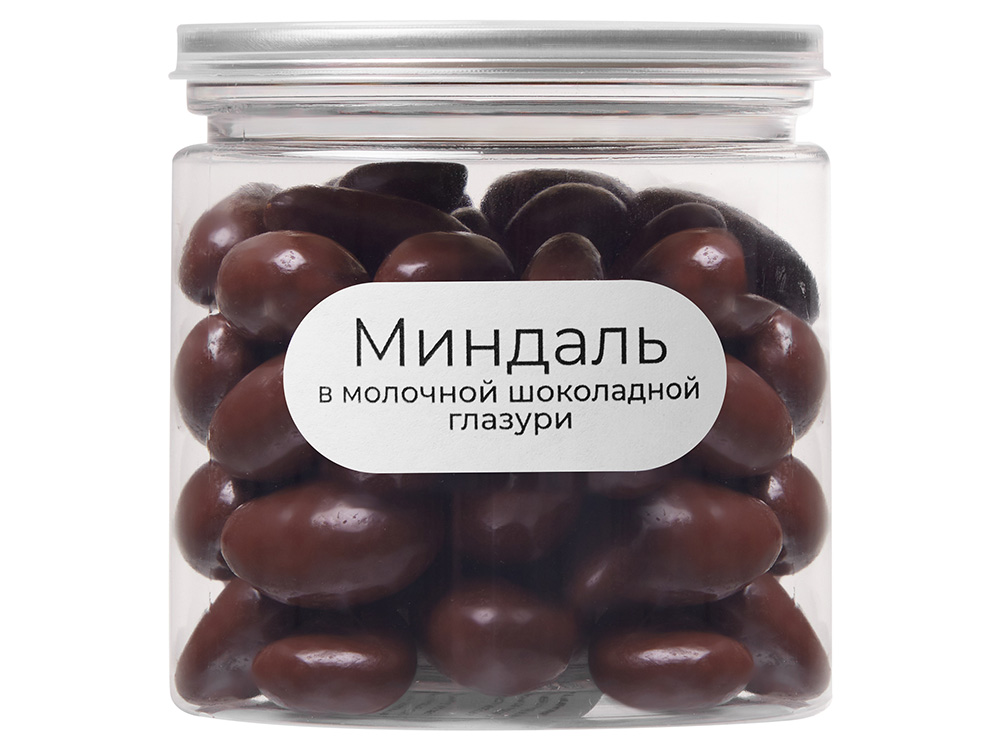 Миндаль в молочной шоколадной глазури Glazura, 140 гр Миндаль в молочной шоколадной глазури Glazura, 140 гр