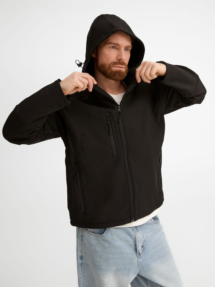 Куртка мужская с капюшоном Replay Men 340, черная