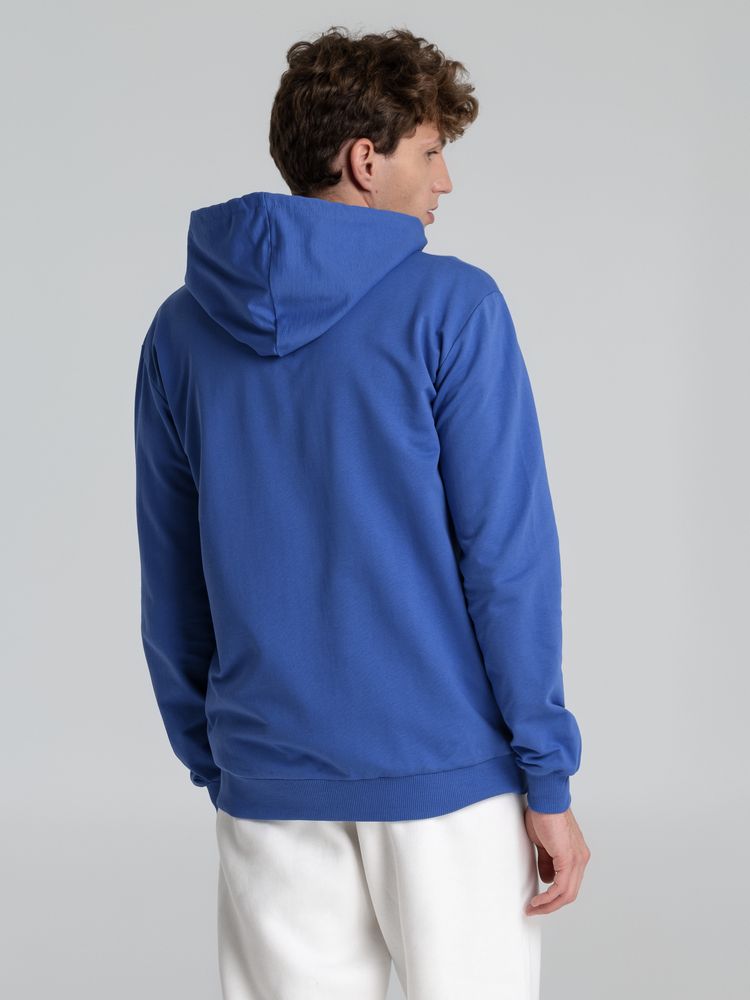 Толстовка на молнии с капюшоном Siverga 2.0, ярко-синяя Толстовка на молнии с капюшоном Siverga 2.0, ярко-синяя