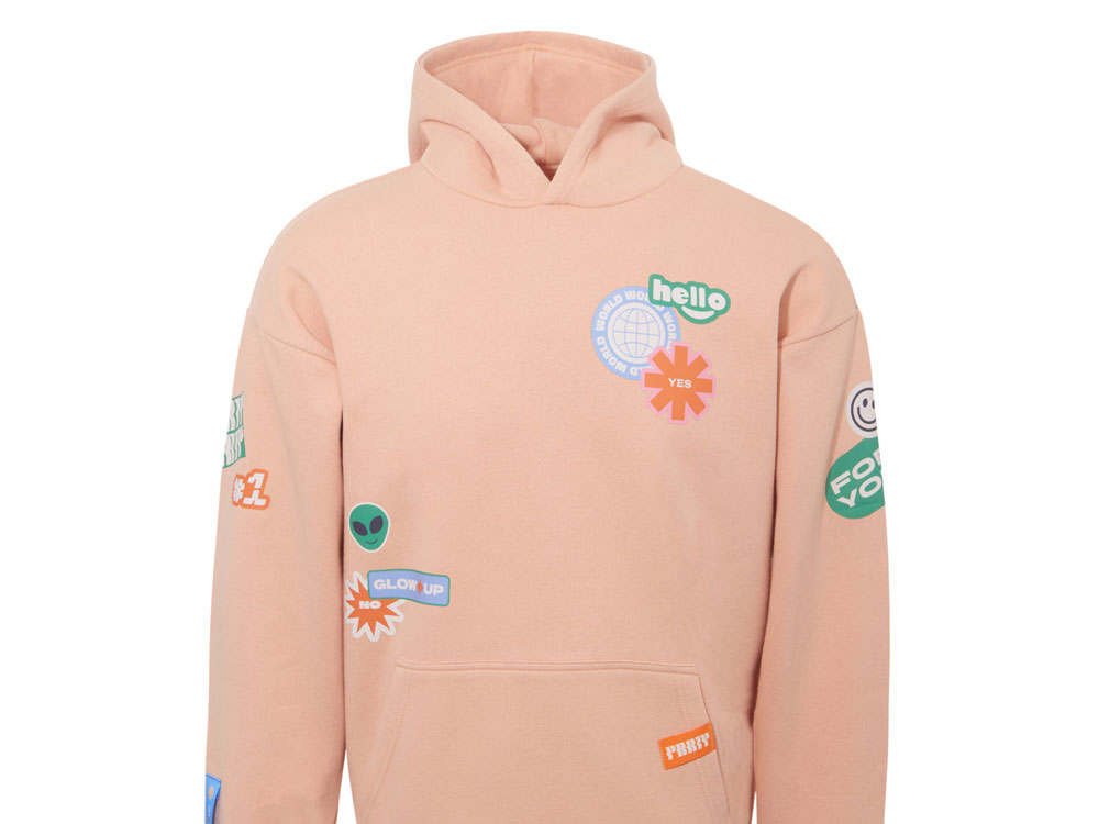 Толстовка с капюшоном оверсайз Berlin унисекс