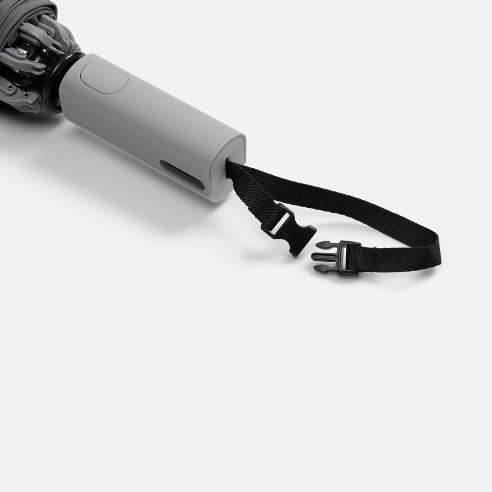 Зонт обратного сложения Easyroll, серый