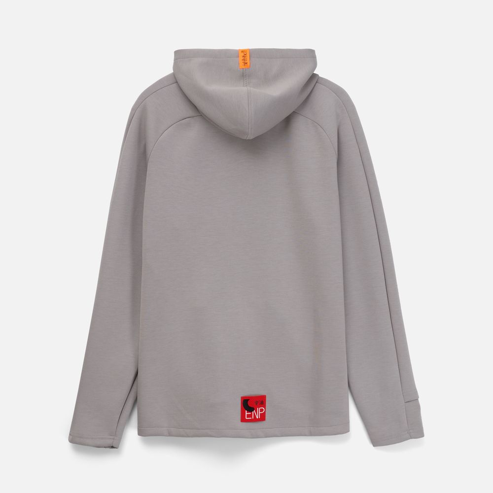 Лейбл тканевый Epsilon, S, оранжевый неон