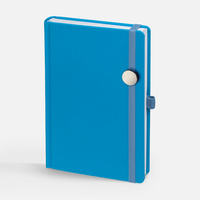 Ежедневник Favor Metal, недатированный, синий
