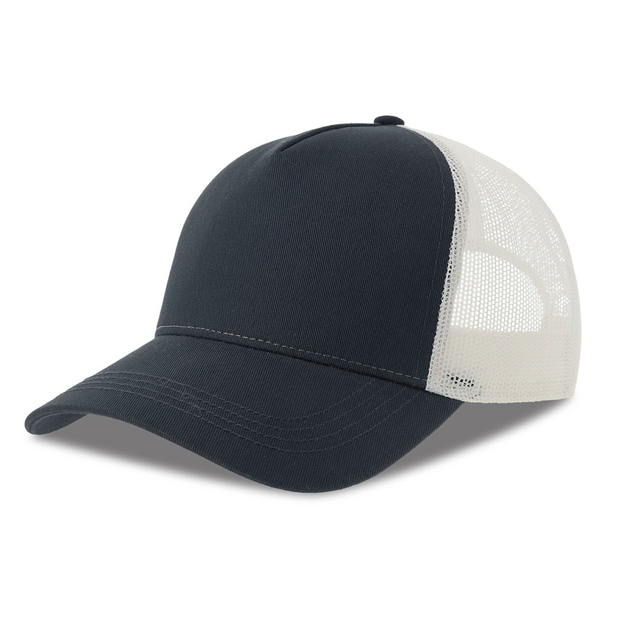 Бейсболка RAPPER COTTON-S, п. заст, 5 клин, лиловый/чёрный, 100% хлопок/100% полиэстер, 280 г/м2