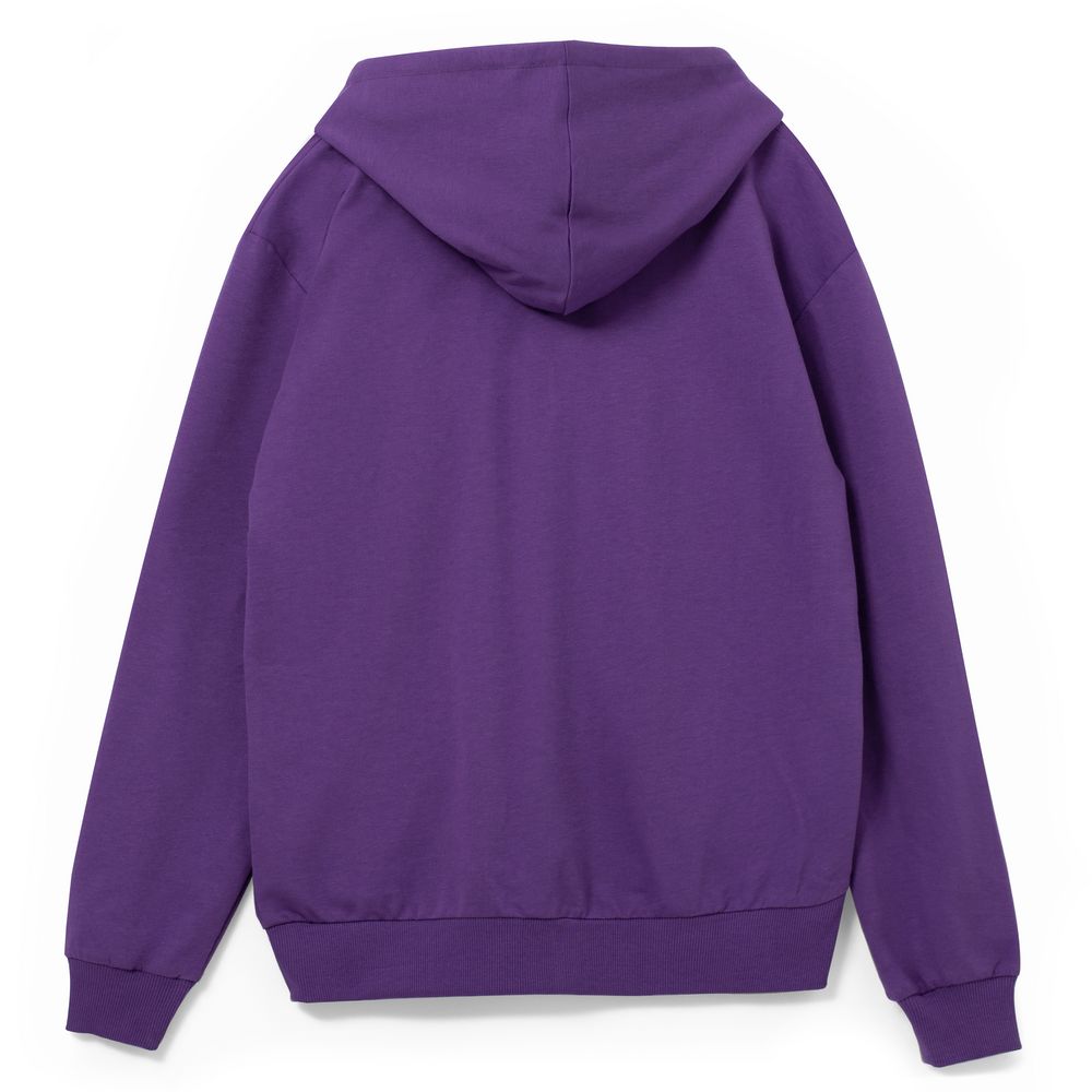 Толстовка на молнии с капюшоном Siverga 2.0, фиолетовая Толстовка на молнии с капюшоном Siverga 2.0, фиолетовая