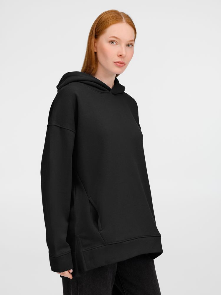 Худи оверсайз унисекс Tolla, черное