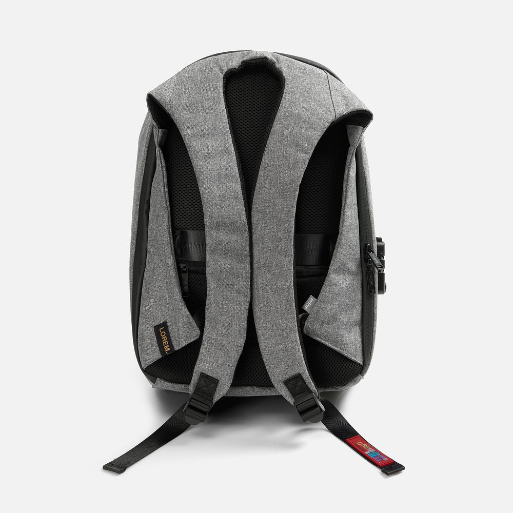 Рюкзак с потайным карманом inGreed, серый