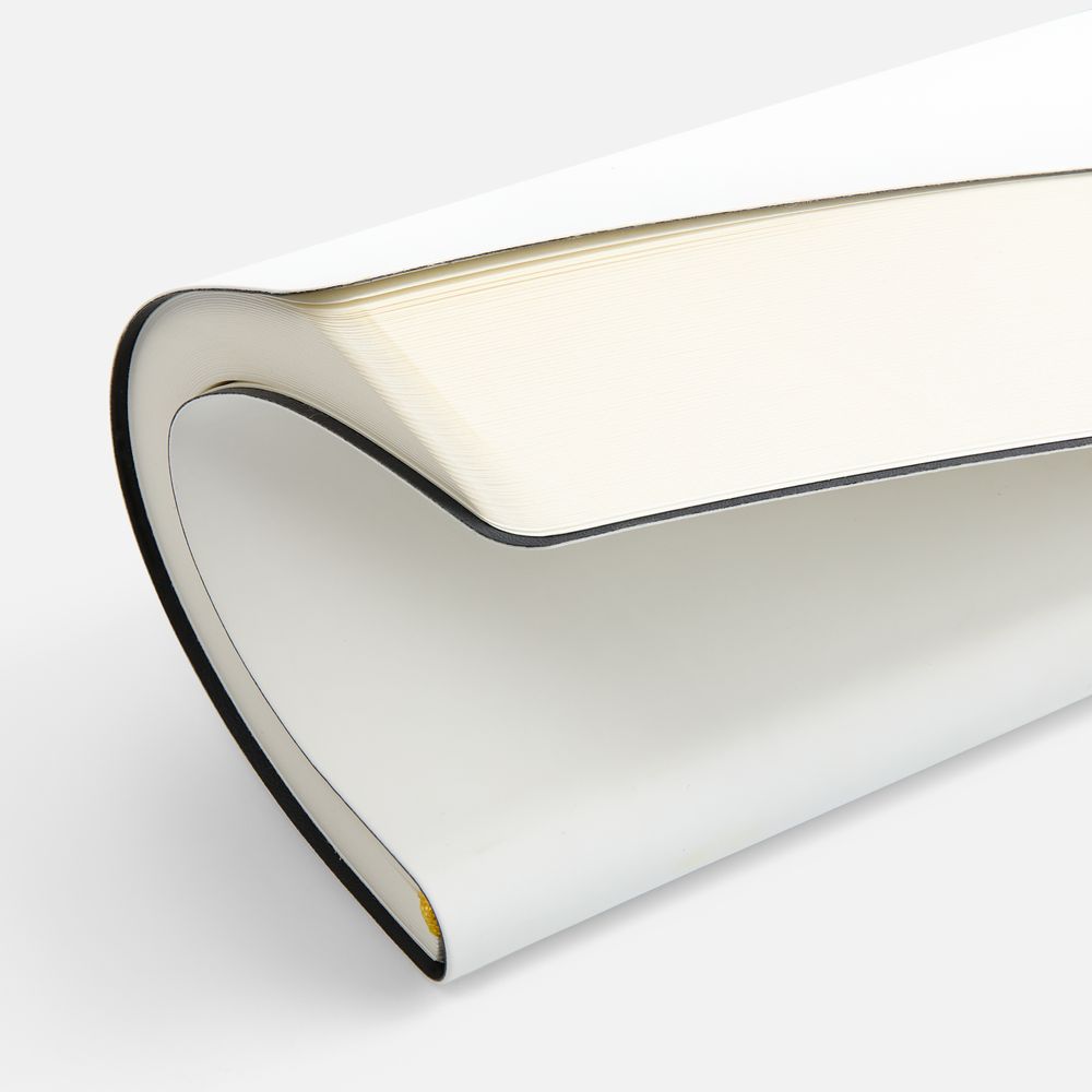 Ежедневник Flex Shall New, недатированный, белый