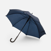 Зонт-трость Standard, белый с серебристым внутри