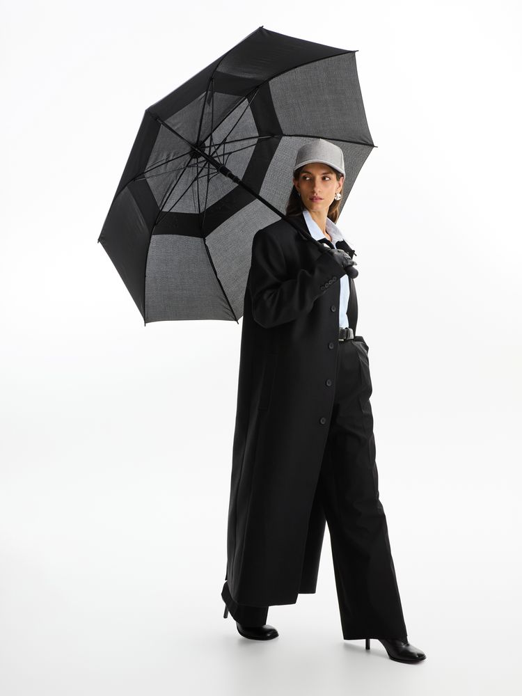 Зонт-трость Dome Double, черный