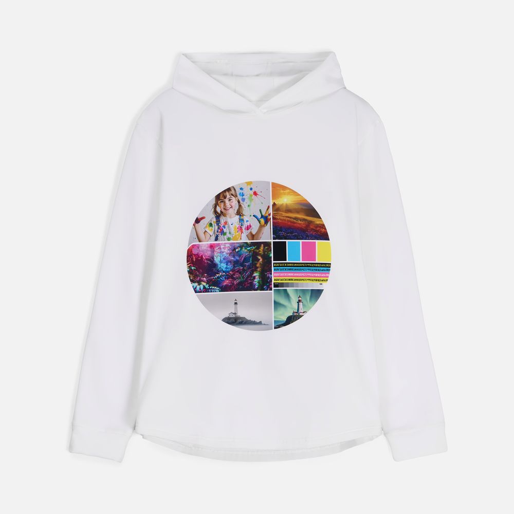 Худи унисекс Morfiss, белое