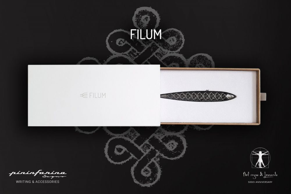 Вечная ручка Filum Titanium с двумя наконечниками