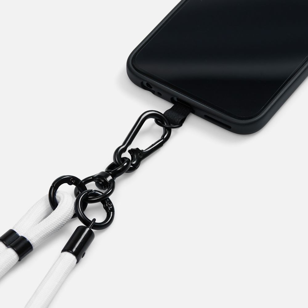 Шнурок для телефона OmniHold, белый