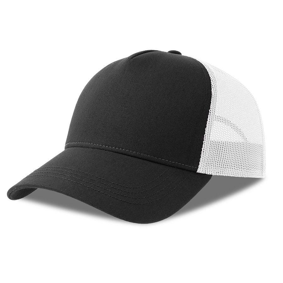 Бейсболка RAPPER COTTON-S, п. заст, 5 клин, лиловый/чёрный, 100% хлопок/100% полиэстер, 280 г/м2