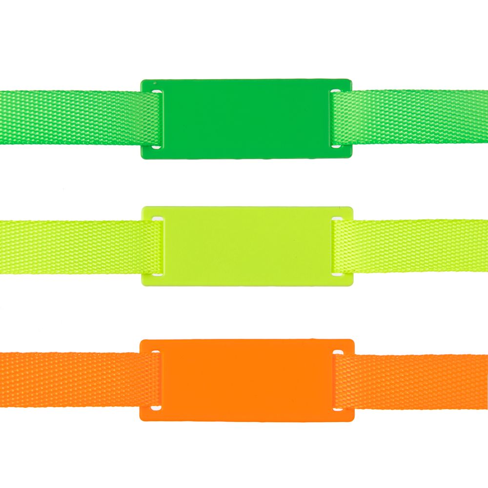 Шильдик металлический Kova, зеленый неон