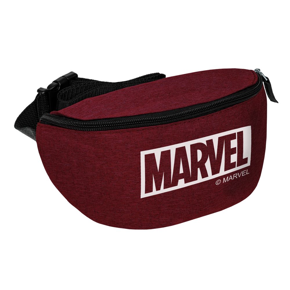 Поясная сумка Marvel, бордовая