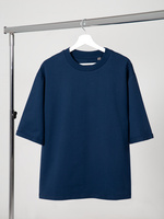 Футболка оверсайз унисекс Kosmos 2.0, красная (алая)